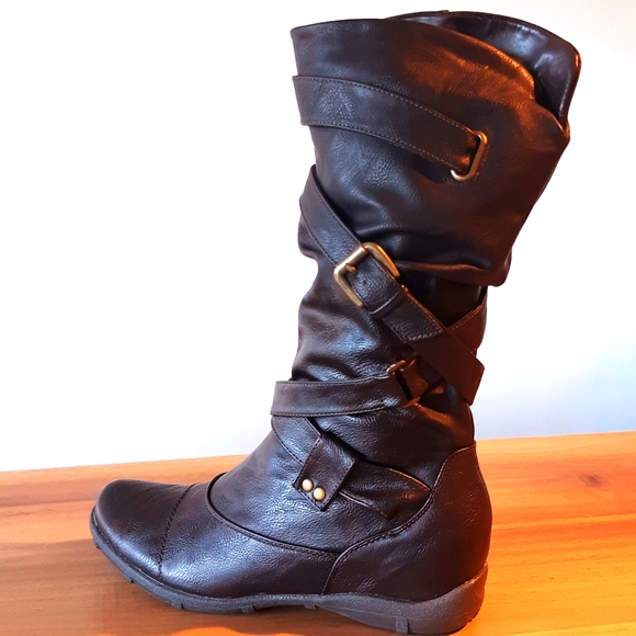 🆕️ Warm fur-lined Boots - Picture 1 of 8